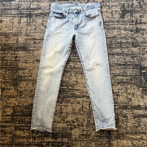 GAP soft wear jeans - light wash 33x30 slim fit 1969